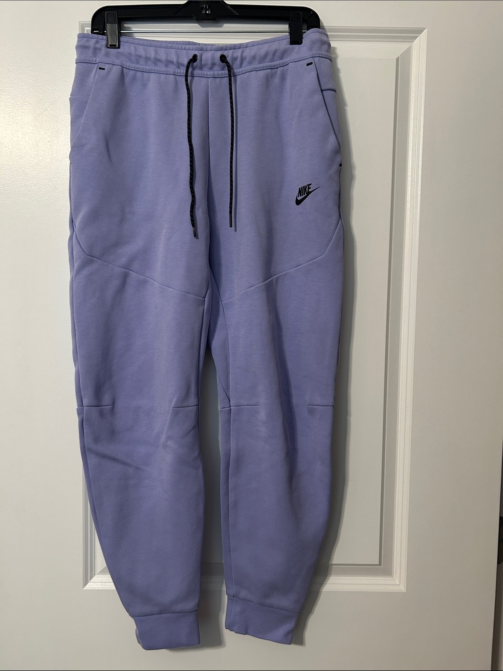 Nike Lavender Jogger Sweatpants with Black Accents